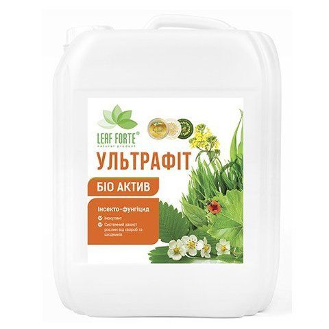 Біофунгицид УЛЬТРАФІТ Біо Актив (10л.) Leaf Forte 2430333917 фото